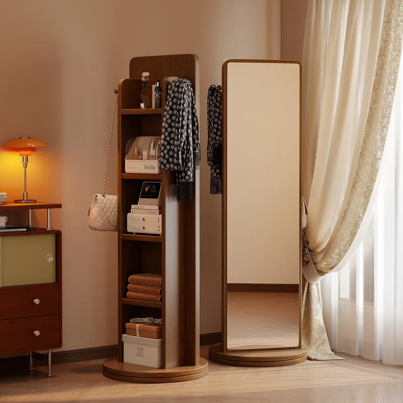Square Rotating Full Length Fl - огляд і ціна Full Length Mirror Jewelry Armoire