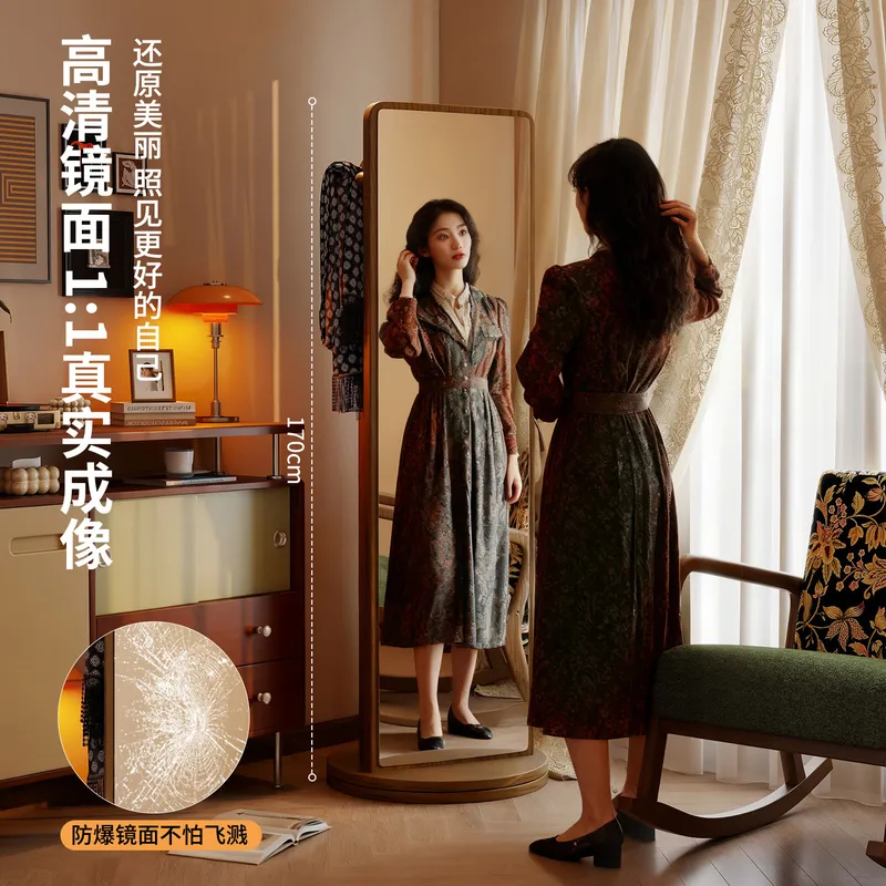 Square Rotating Full Length Fl - огляд і ціна Full Length Mirror Jewelry Armoire