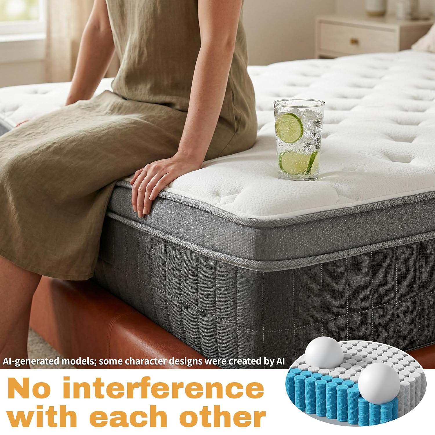 Queen Size Mattress in a Box 1 - огляд і ціна Memory Foam Mattress In A Box Queen