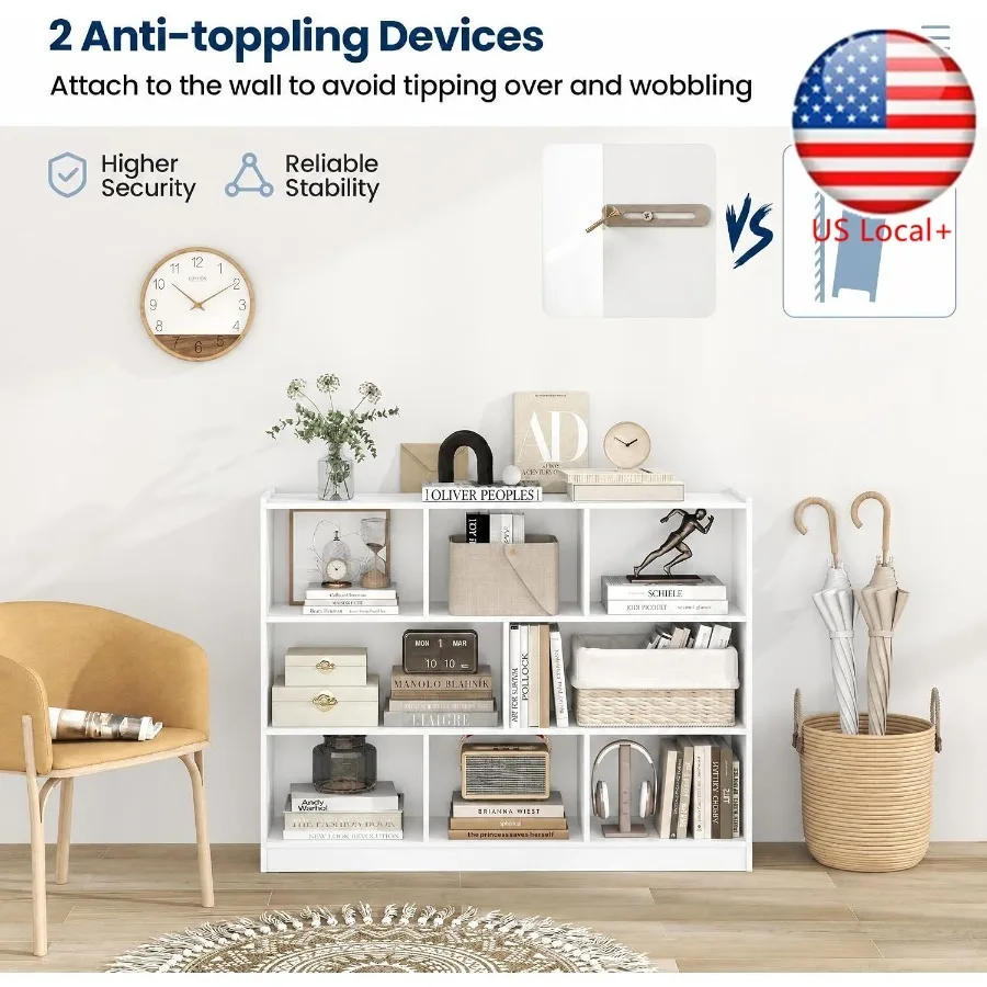 8-Cube Bookcase for living roo - огляд і ціна Storage
